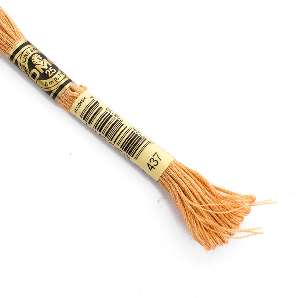 Sewing Supplies, Art & School, DMC, 6 strand, Embroidery floss, 50171, Light Tan